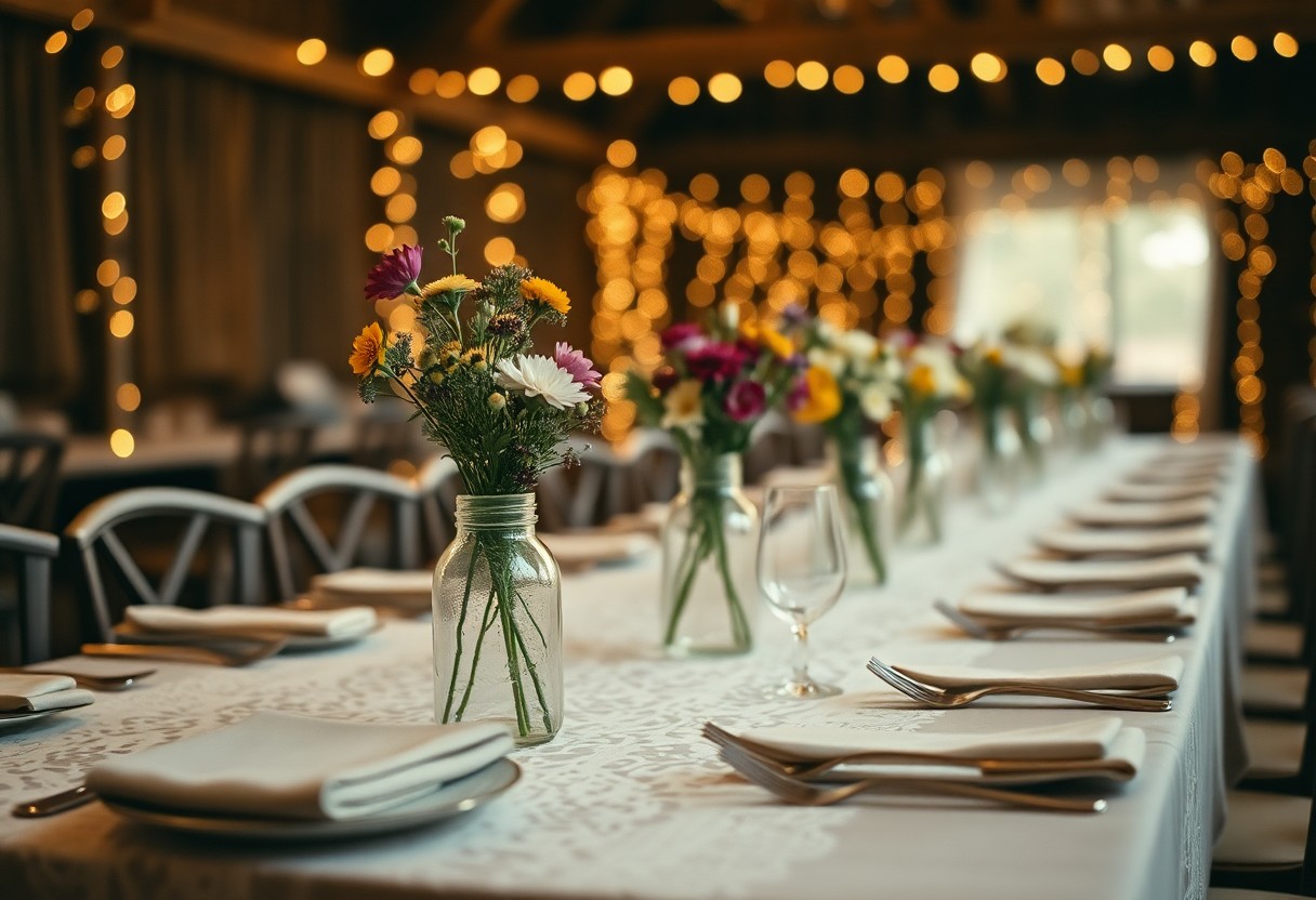 concevoir une decoration de mariage vintage zgz