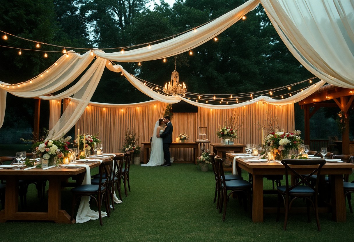 creer une decoration de mariage boheme chic krv