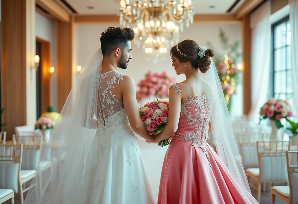 Les tendances mariage incontournables pour 2025 (robes, déco, thèmes, couleurs, etc.) tendances mariage 2025 robes deco themes wvb